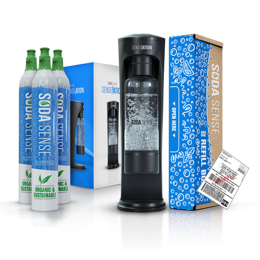 Roadshow 3 Canister SENSEation Sparkling Water Maker Starter Kit