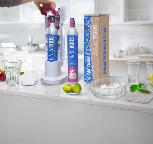 Exchange and refill CO2 gas cylinders + Quick Connect Cylinders – SodaStream  UK