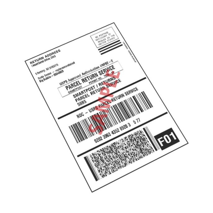 Manual Exchange Label